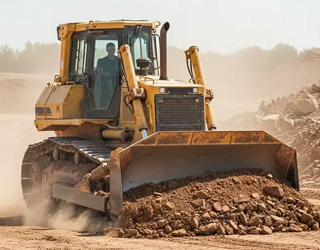 Refacciones para bulldozers de maquinaria pesada